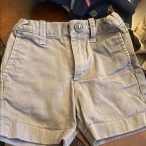 Crewcuts Tan Casual Shorts with Cuffed Hem